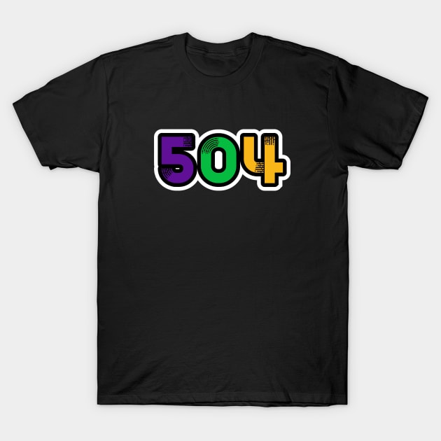 504 Mardi Gras T-Shirt by LemonBox